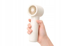Verk 27708 Ruční mini ventilátor, USB, 5 W, bílý 