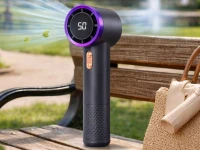 Verk 27708 Ruční mini ventilátor, USB, 5 W, černý