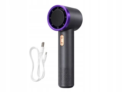 Verk 27708 Ruční mini ventilátor, USB, 5 W, černý