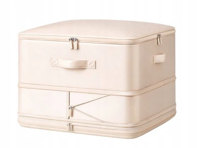 Verk 27724 Úložný vak na oblečení, 70 l, béžový