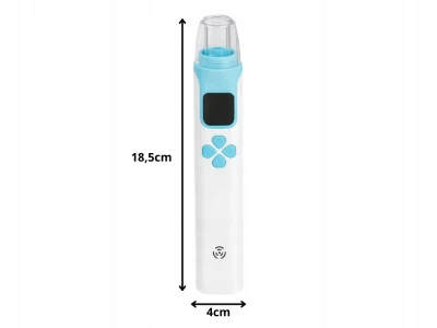 Verk 27734 Dětská odsávačka nosních hlenů, USB, 4 koncovky, modrá