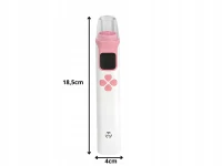 Verk 27734 Dětská odsávačka nosních hlenů, USB, 4 koncovky, růžová
