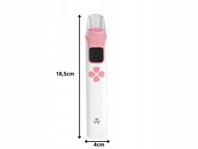 Verk 27734 Dětská odsávačka nosních hlenů, USB, 4 koncovky, růžová