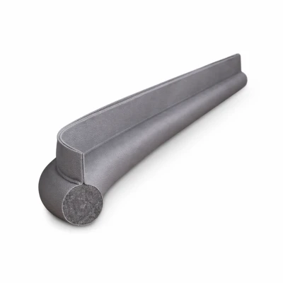 Verk 27754 Tesnenie pod dvere, samolepiace 96 x 2,5 cm, sivé