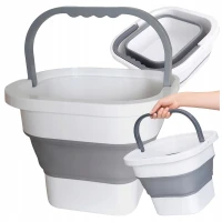 Verk 27716 Skládací silikonový kbelík 17 L, zelený