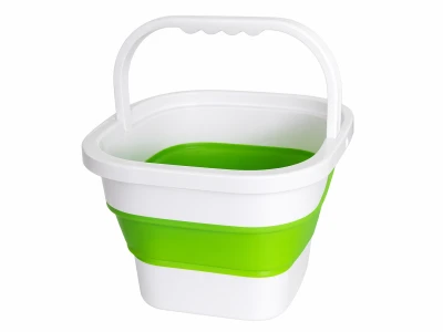 Verk 27715 Skládací silikonový kbelík 10 L, zelený