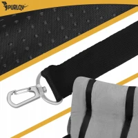 Purlov 27676 Autosedačka pro psy vel. L 53 x 42 x 30 cm, šedá