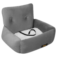 Purlov 27675 Autosedačka pro psy vel. S 44 x 35 x 30 cm, šedá