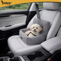 Purlov 27675 Autosedačka pro psy vel. S 44 x 35 x 30 cm, šedá