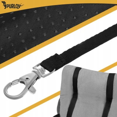 Purlov 27675 Autosedačka pro psy vel. S 44 x 35 x 30 cm, šedá