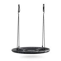 Neo-Sport NS-103 Hojdačka „Čapí hniezdo“ 110 cm, čierno-sivá