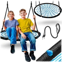 Neo-Sport NS-104 Houpačka čapí hnízdo 100 cm, černo-modrá