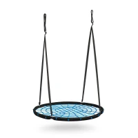 Neo-Sport NS-104 Houpačka čapí hnízdo 100 cm, černo-modrá