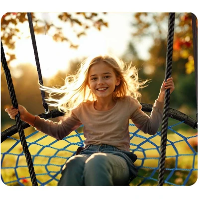 Neo-Sport NS-104 Houpačka čapí hnízdo 100 cm, černo-modrá