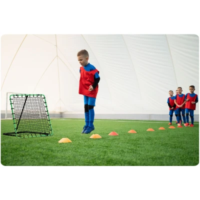 Neo-Sport 1458 Tréningová bránka Rebounder, 100 x 100 cm, čierno-zelená