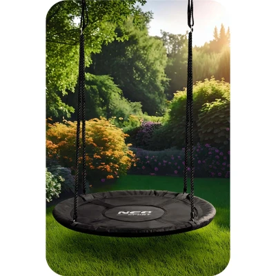 Neo-Sport NS-103 Hojačka „Čapí hniezdo“ 110 cm, čierna