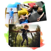 Neo-Sport NS-05W240F Záhradná trampolína pre deti 152 cm s ochrannou sieťou, oranžová