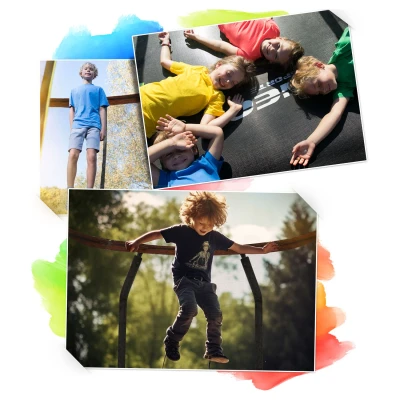 Neo-Sport NS-05W240F Záhradná trampolína pre deti 152 cm s ochrannou sieťou, oranžová