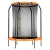 Neo-Sport NS-05W240F Záhradná trampolína pre deti 152 cm s ochrannou sieťou, oranžová