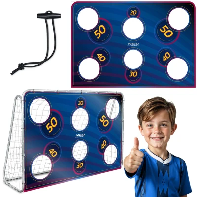 Neo-Sport 1474 Cílová plachta do branky 180 x 120 cm, modrá