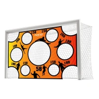 Neo-Sport 1479 Cieľová sieť do bránky 300 x 200 cm, oranžová
