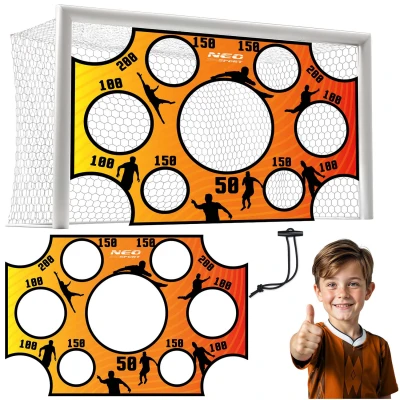 Neo-Sport 1479 Cieľová sieť do bránky 300 x 200 cm, oranžová