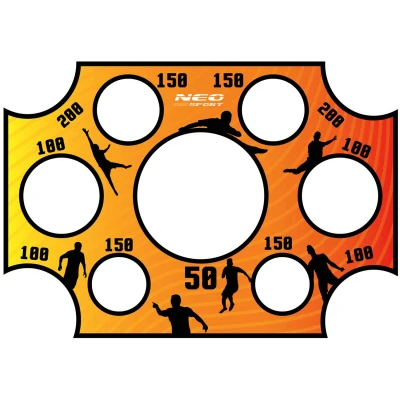 Neo-Sport 1478 Sieť do bránky 215 x 150 cm, oranžová