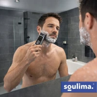 Soulima 27313 Holiaci strojček a zastrihávač vlasov 7 v 1 s príslušenstvom