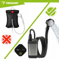Trizand 27539 Prenosná cestovná sprcha s čerpadlom 6000 mAh