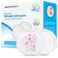 Berdsen 5911 Kojicí vložky do podprsenky, ultra savé, 100 ks