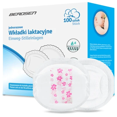 Berdsen 5911 Kojicí vložky do podprsenky, ultra savé, 100 ks