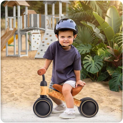 Ricokids 760605 Trojkolka pre deti, hnedá