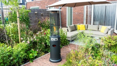 MultiGarden BYH-D-PC Terasový plynový ohrievač 11 kW + regulátor, hadica, obal