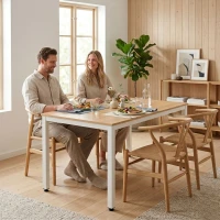 ModernHome TH-CSD-16-5 Psací, počítačový stůl 120×60 cm, světlý dub