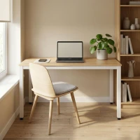 ModernHome TH-CSD-16-5 Psací, počítačový stůl 120×60 cm, světlý dub