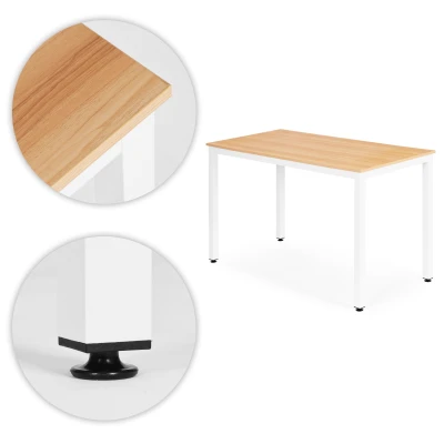 ModernHome TH-CSD-16-5 Psací, počítačový stůl 120×60 cm, světlý dub