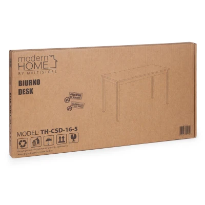 ModernHome TH-CSD-16-5 Psací, počítačový stůl 120×60 cm, světlý dub