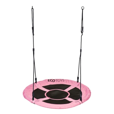 ECOTOYS BOC100 Houpačka hnízdo, 100 cm, růžová