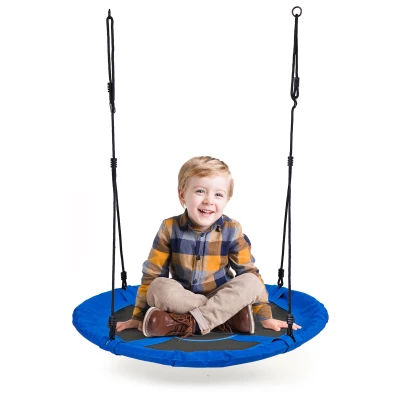 ECOTOYS BOC100 Houpačka hnízdo, 100 cm, modrá
