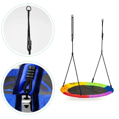 ECOTOYS BOC100 Houpačka hnízdo, 100 cm, multicolor