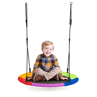 ECOTOYS BOC100 Houpačka hnízdo, 100 cm, multicolor
