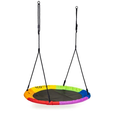 ECOTOYS BOC100 Houpačka hnízdo, 100 cm, multicolor