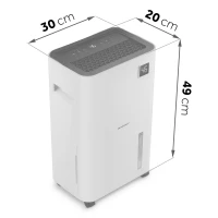 Berdsen BD-534 Odvlhčovač vzduchu 365 W, 2000 ml, Wi-Fi, biely