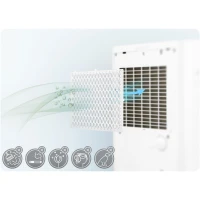 Berdsen BD-534 Odvlhčovač vzduchu 365 W, 2000 ml, Wi-Fi, biely