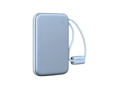Verk 06393 Powerbanka 10 000 mAh, USB-C / Lightning, 22,5 W, modrá