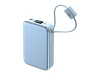 Verk 06394 Powerbanka 20 000 mAh, Quick Charge 3.0, USB-C, Lightning, 22,5 W, modrá