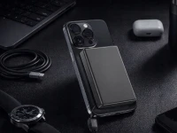 Verk 06395 Powerbanka 10 000 mAh, 20 W, USB-C, Lightning, Wireless QC, šedá