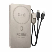Verk 06396 Powerbanka 5000 mAh, 20 W, USB-C, Lightning, QC 3.0, zlatá