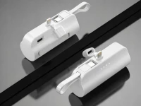 Verk 06397 Cestovní powerbanka 5000 mAh, 10 W, USB-C, Lightning, bílá
