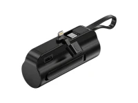 Verk 06397 Cestovní powerbanka 5000 mAh, 10 W, USB-C, Lightning, černá